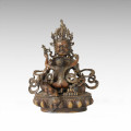 Buddha Statue King Kong/Kong Kim Bronze Sculpture Tpfx-020